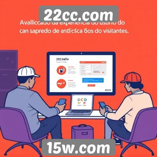 Experiência de usuário no site 22cc.com avaliada